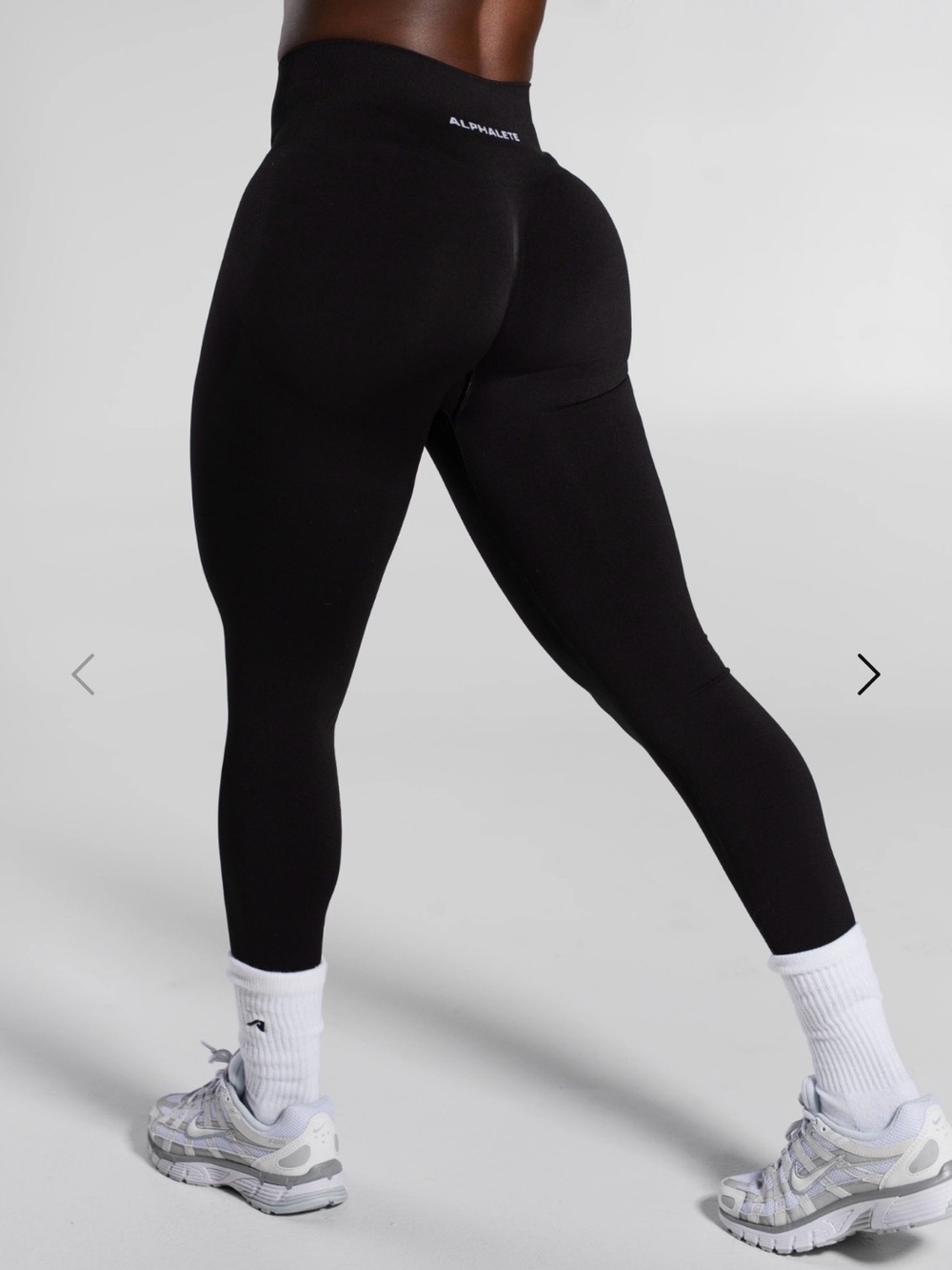 Pump Mid Rise Legging Black New Small